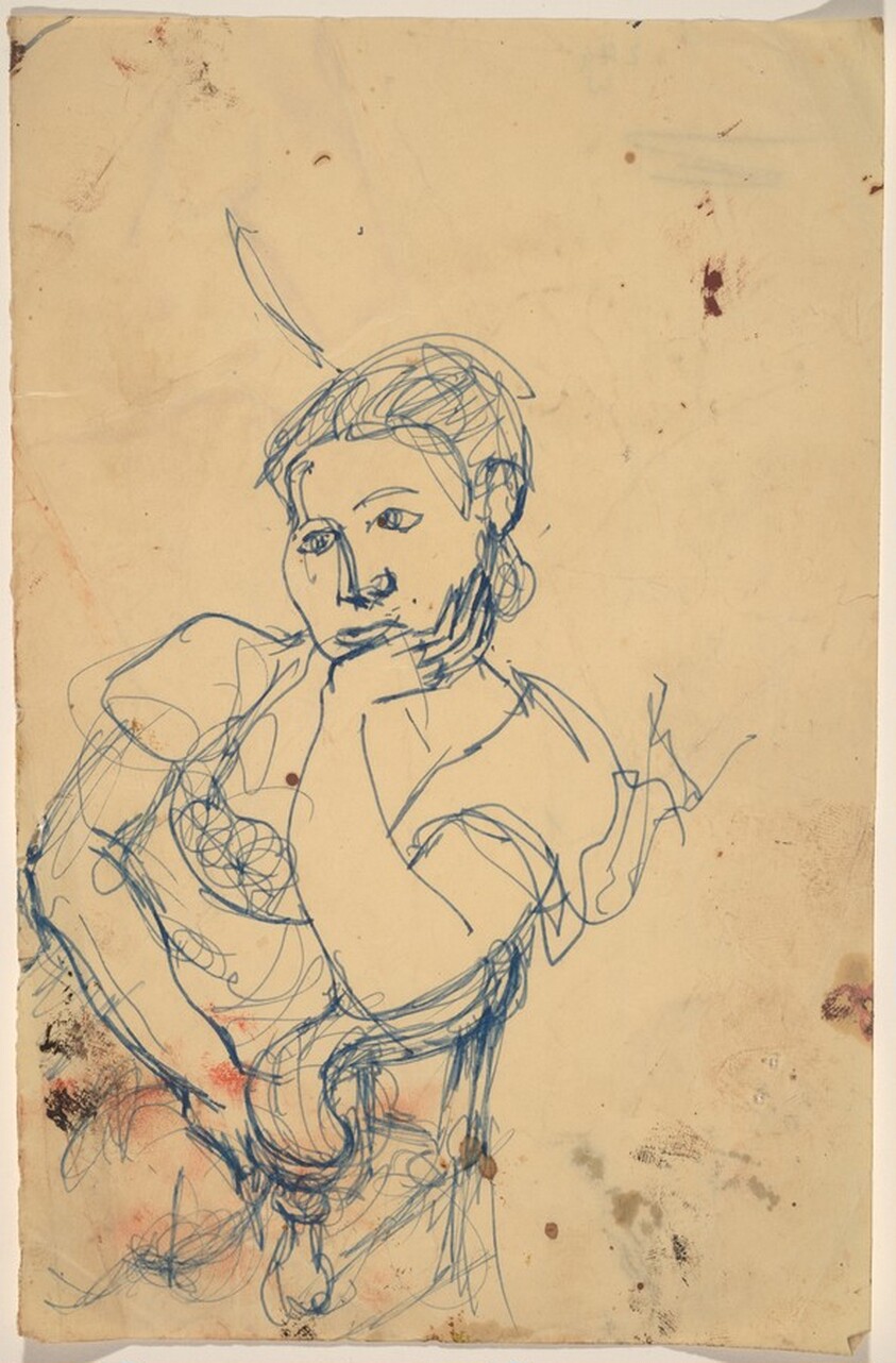 Seated Woman, Leaning to the Right