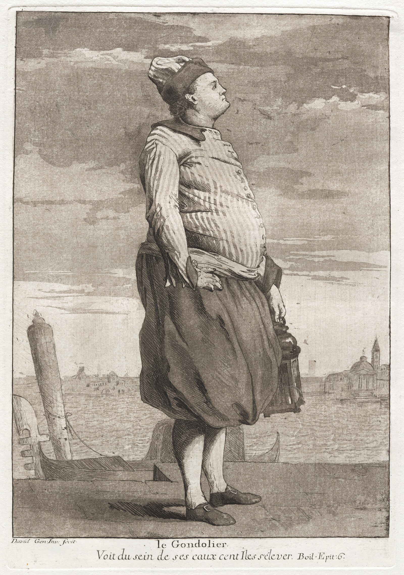 Le Gondolier (The Gondolier)