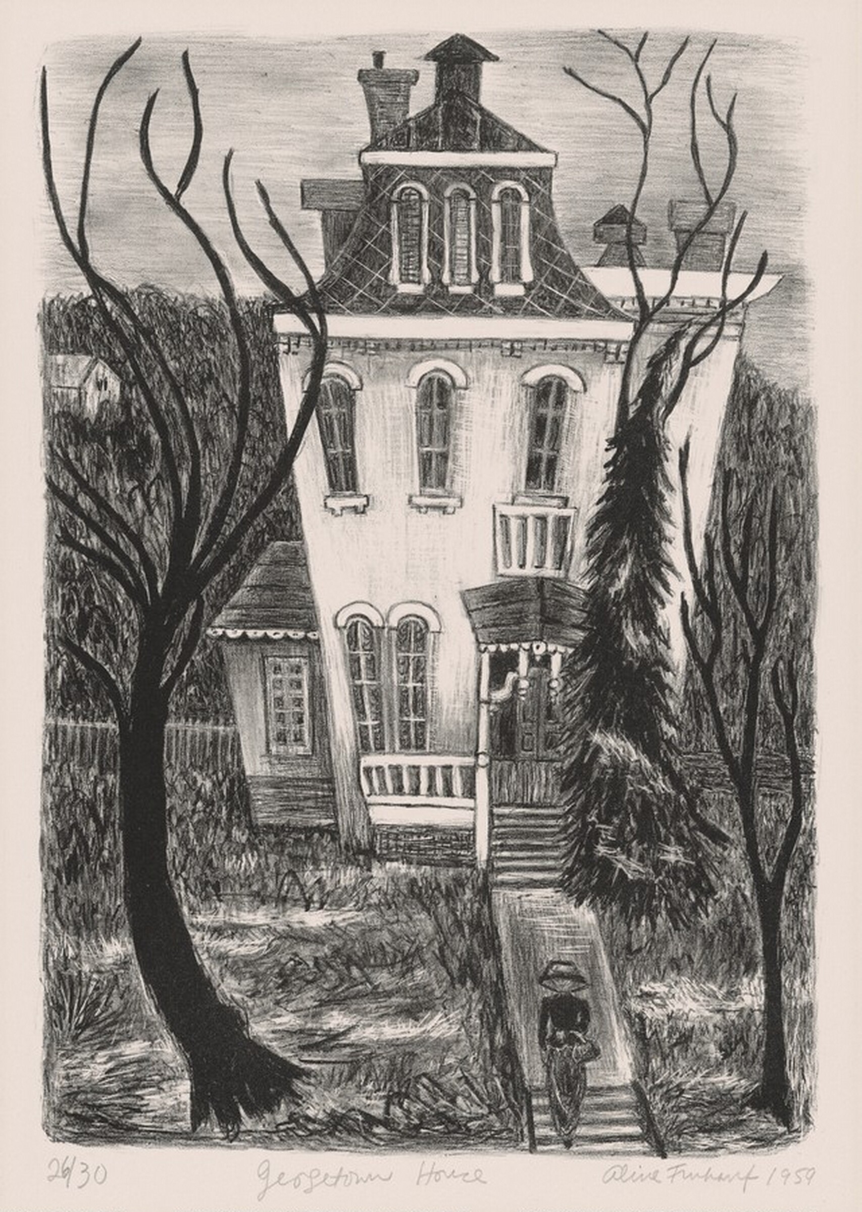Georgetown House, Aline Fruhauf, 1959