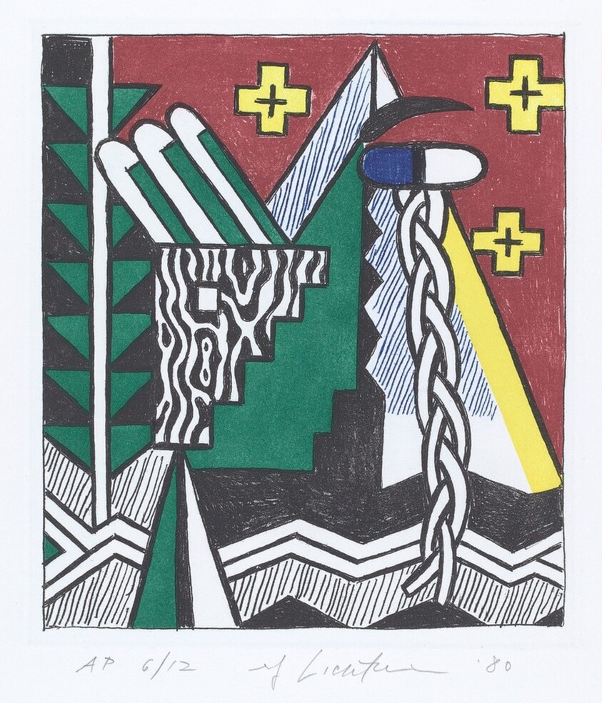 Two Figures with Teepee