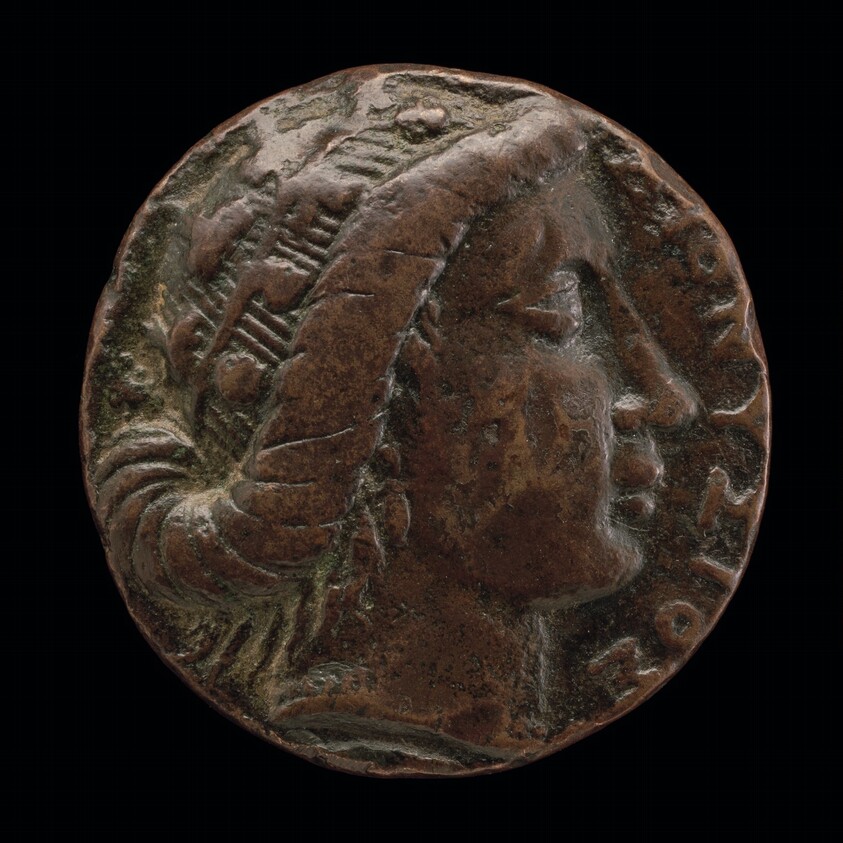 Garlanded Head of Bacchus