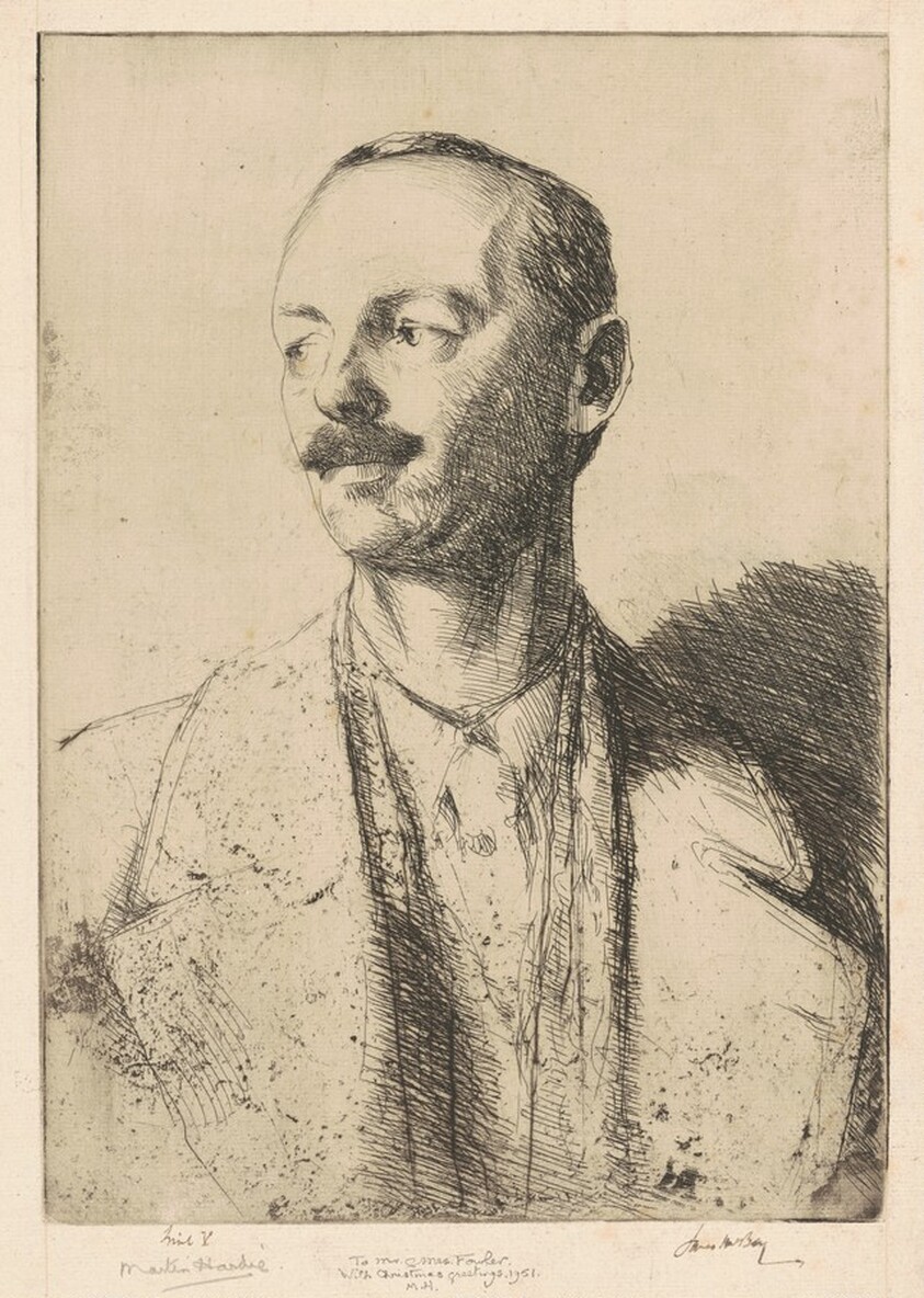 Portrait of Martin Hardie, No. 2