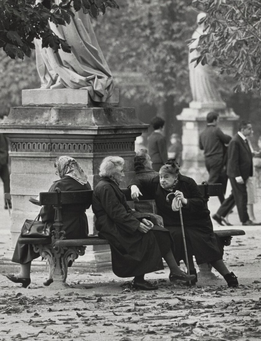 Two Friends in the Luxembourg Garden