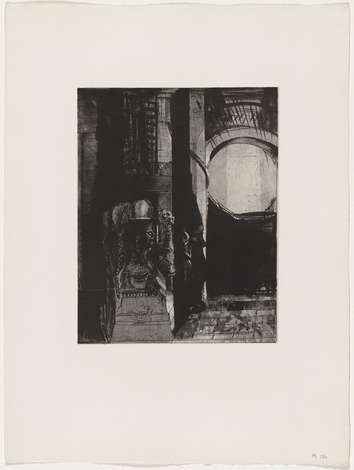 Et Partout ce Sont des Colonnes de Basalte,... La Lumière Tombe des Voutes