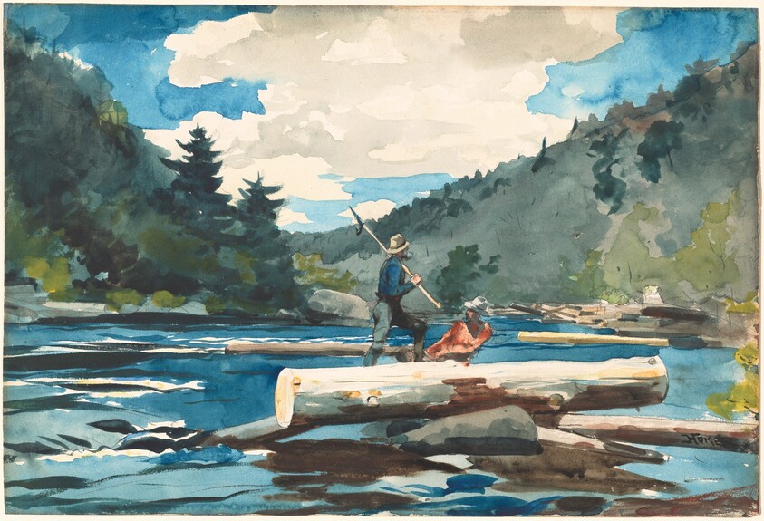 Hudson River, Logging