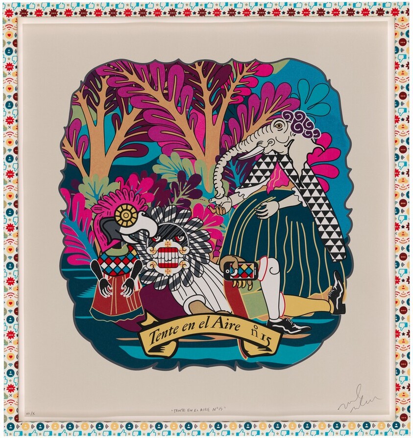 Tente en el Aire no. 15 from La Raza Cósmica 20XX