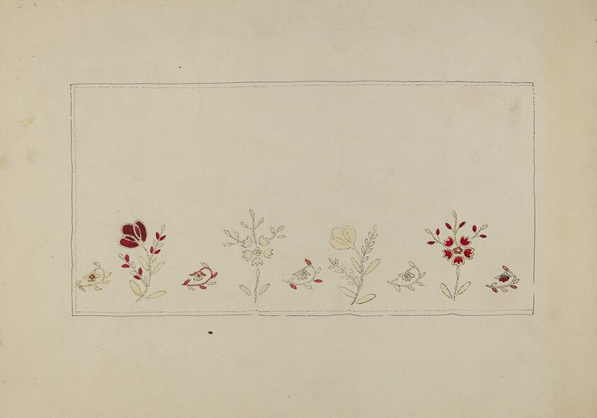 Needlework on Altar Cloth