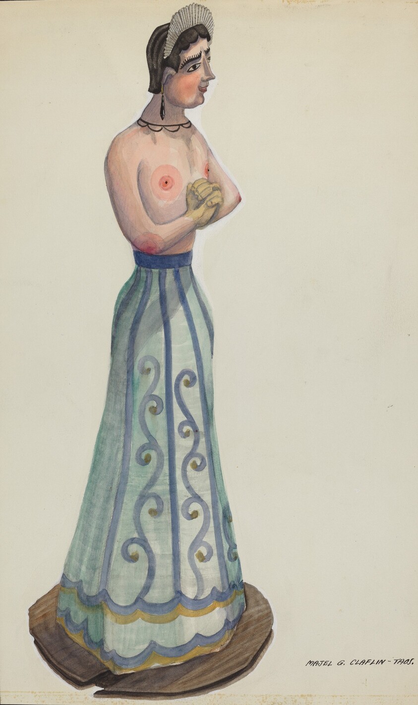 Santa (One of Eight Virgins) Side View