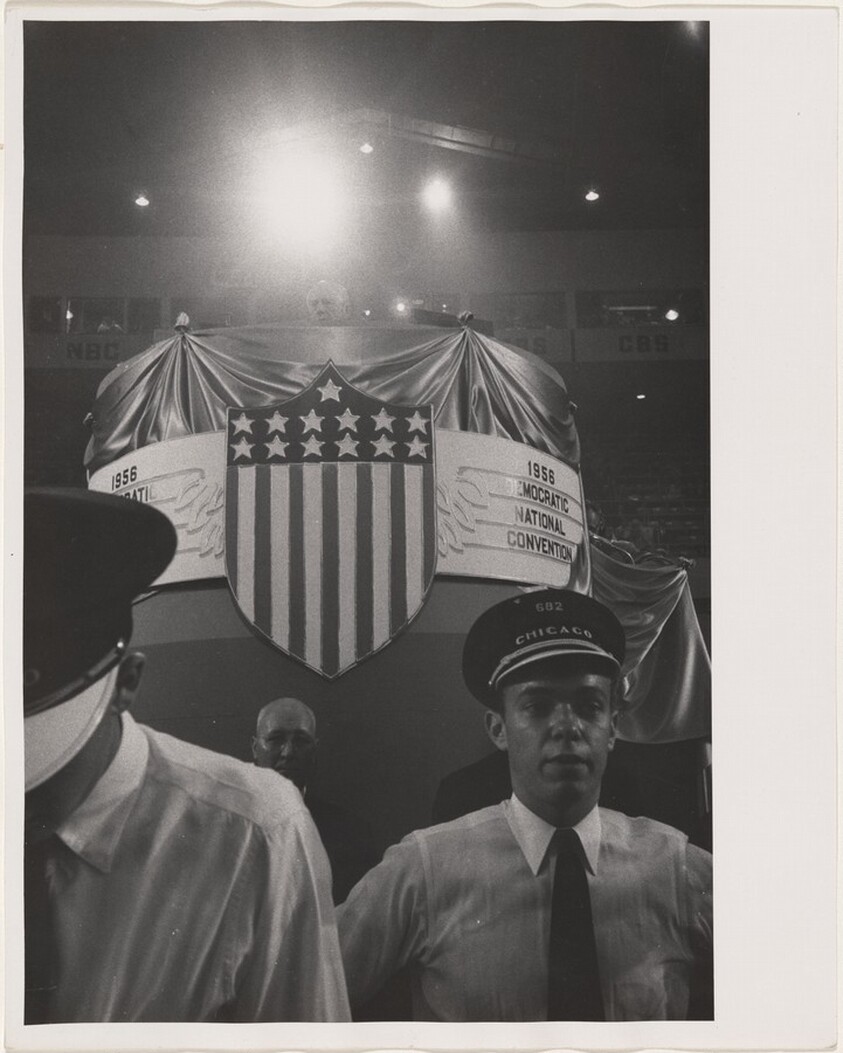 Podium, convention hall--Chicago