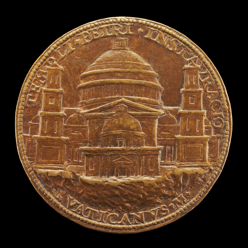 View of Saint Peter's [reverse]