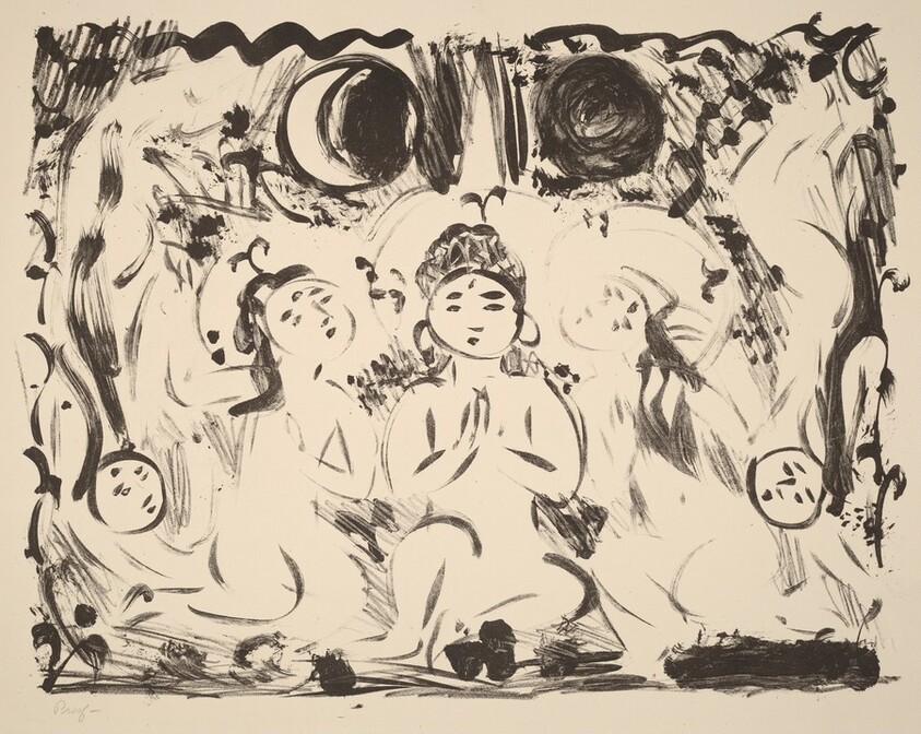 Five Buddhist Figures