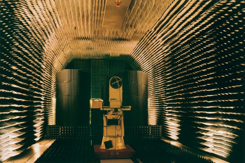 Anechoic chamber, France Telecom Laboratories, Lannion, France