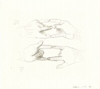 Untitled, Bruce Nauman, started 1993, published 1994