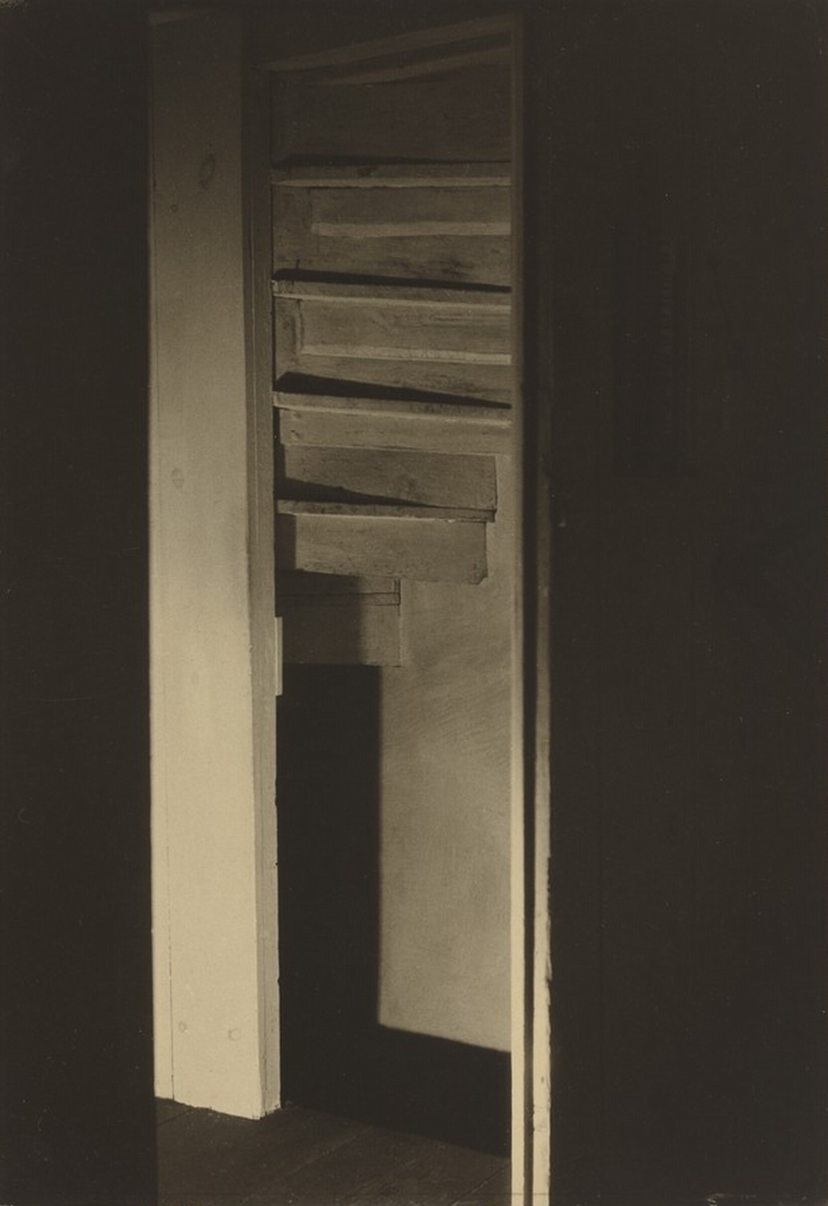 Doylestown House--Stairwell, Charles Sheeler, 1917