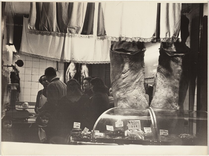 Butcher shop, Paris
