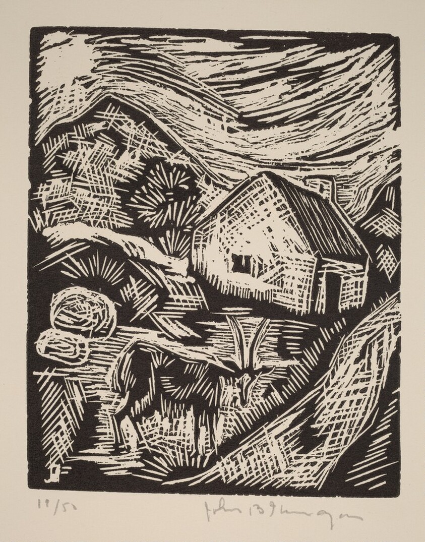 Untitled (Landscape With Goat)