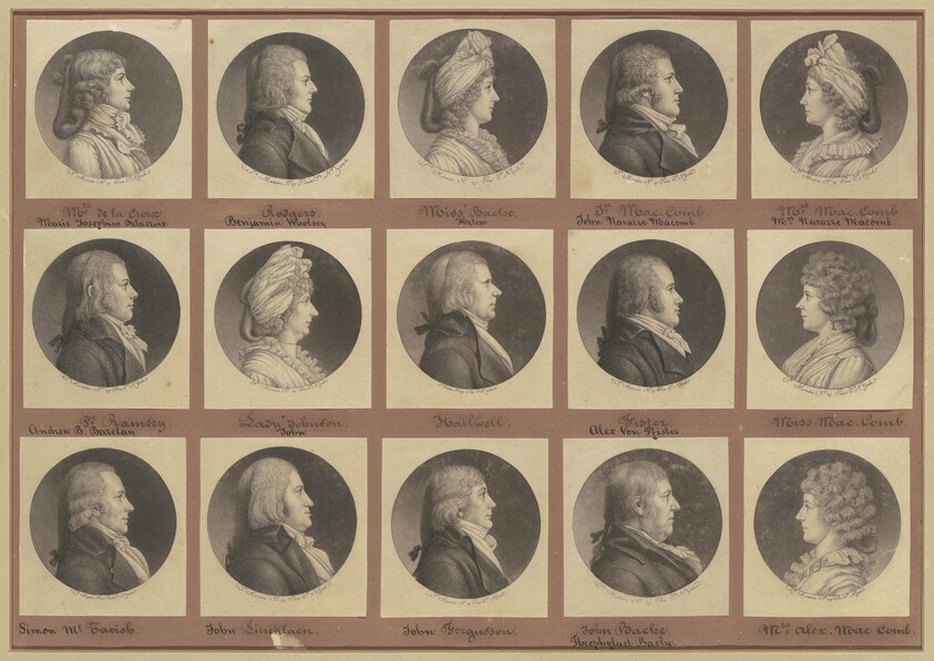 Saint-Mémin Collection of Portraits, Group 4
