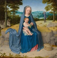 The Rest on the Flight into Egypt, Gerard David, c. 1510