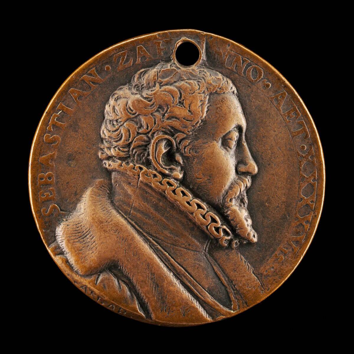 Sebastian Zäh, 1527-1598, Merchant and Financier [obverse]