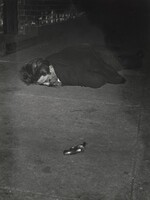 Gunman Killed by Off Duty Cop at 344 Broome Street, Weegee, February 3, 1942