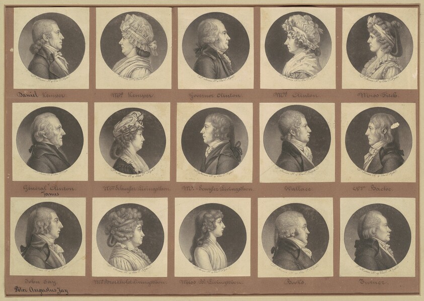 Saint-Mémin Collection of Portraits, Group 5