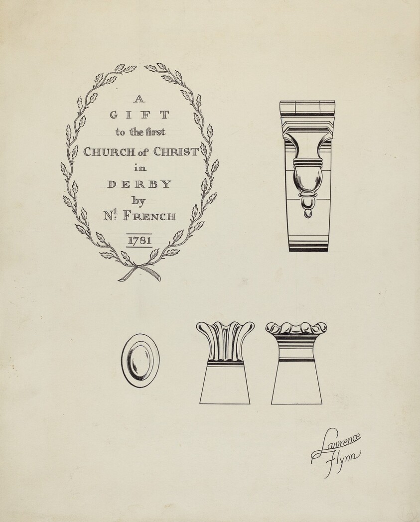 Silver Flagon: Detail