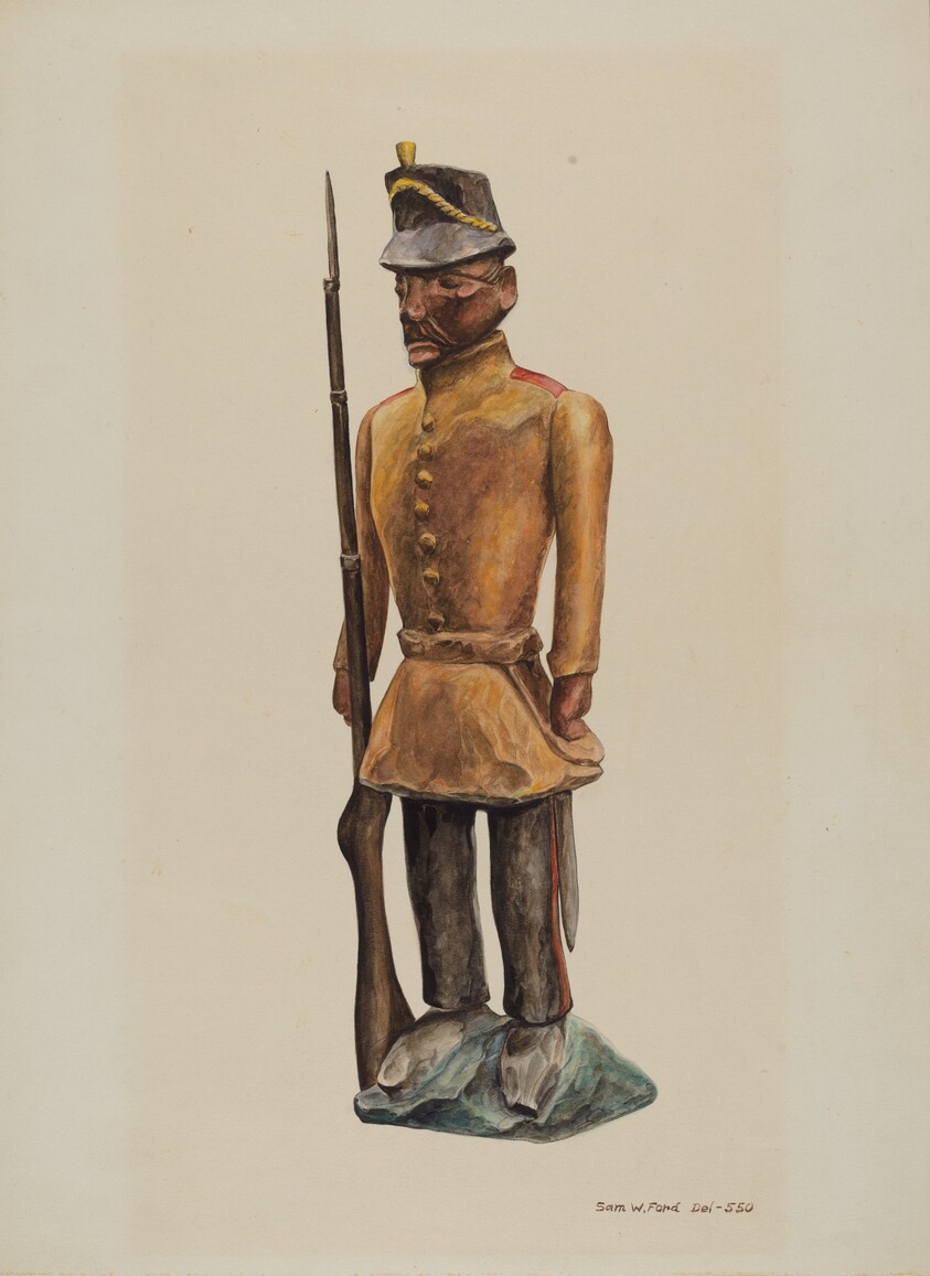 Carved Soldier