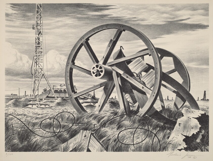 Progress (View South of Russell, Kansas)