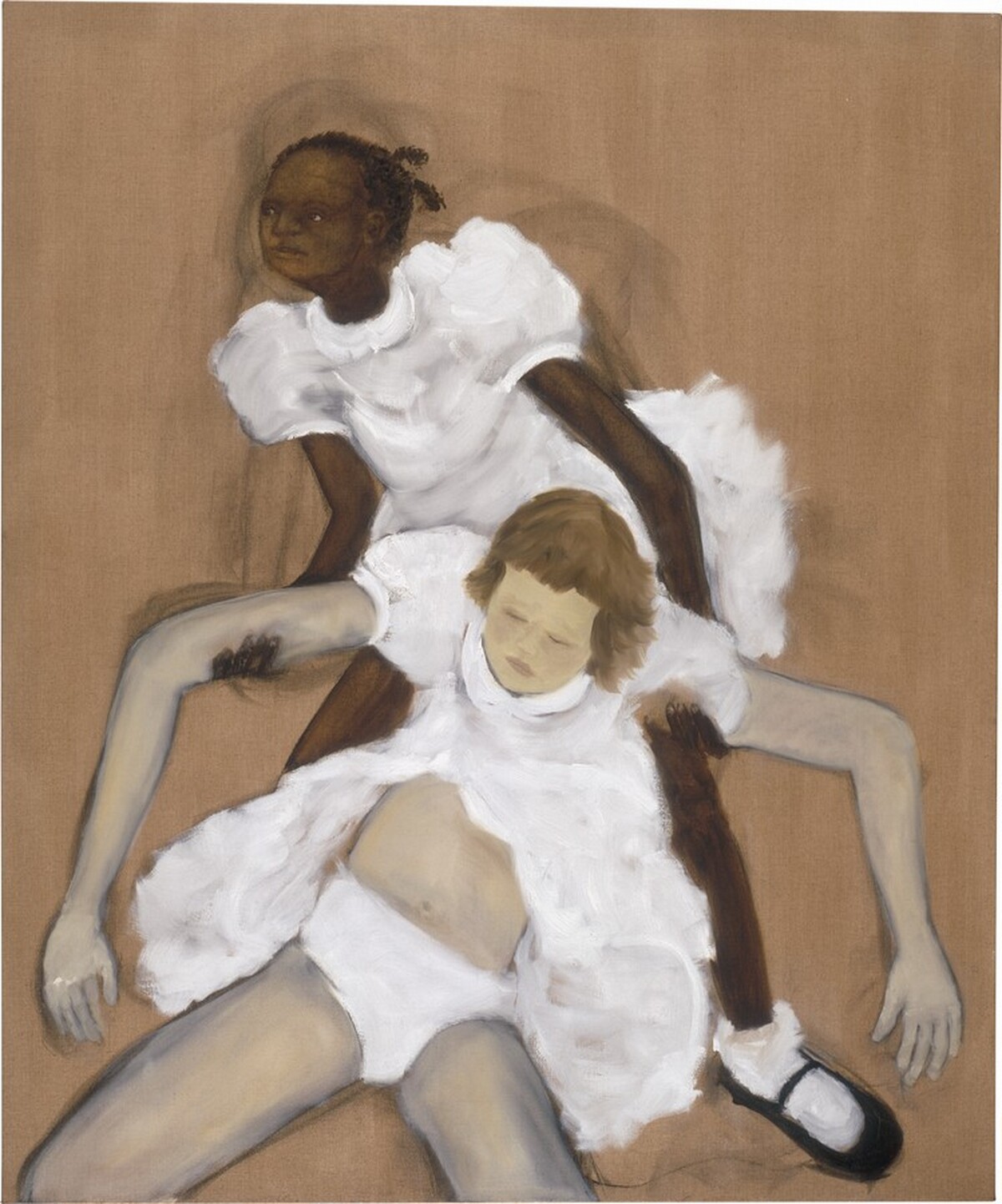 Black Girl Dragging White Girl