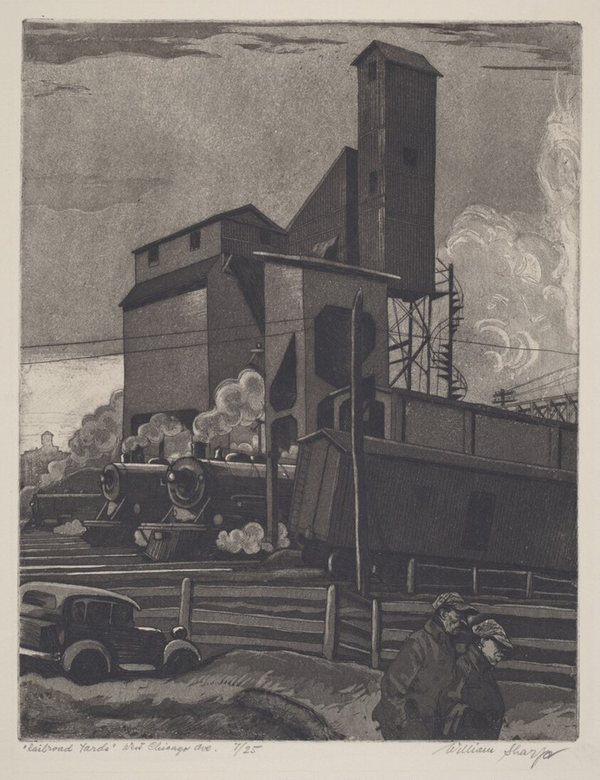 Railroad Yards West Chicago Avenue