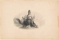 Design for an Emblem of the United States of America, Christian Schussele, c. 1860