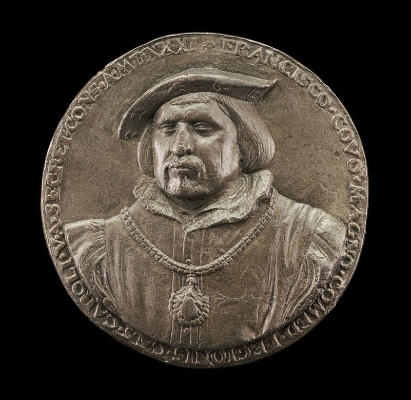 Francisco de los Cobos, c. 1475/1480-1547, Privy Counselor and Chancellor, Art Patron [obverse]