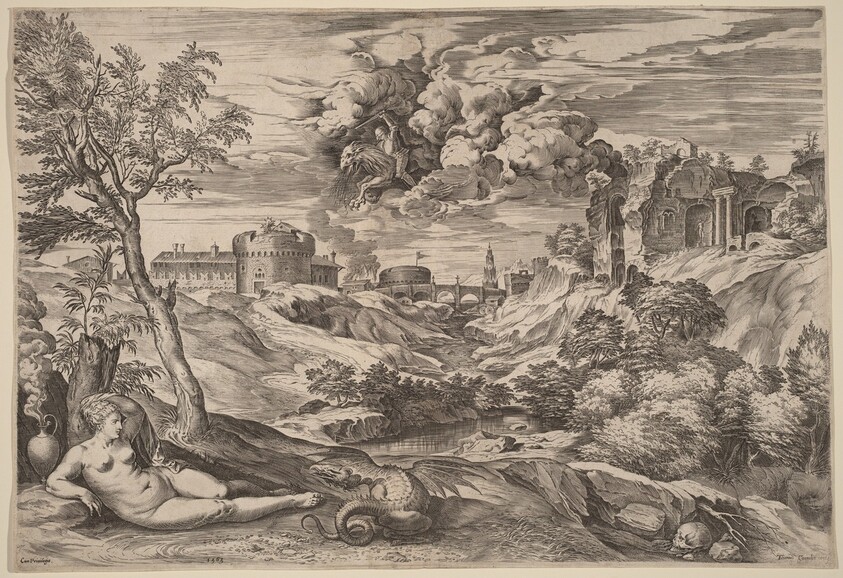Landscape with Roger Liberating Angelica