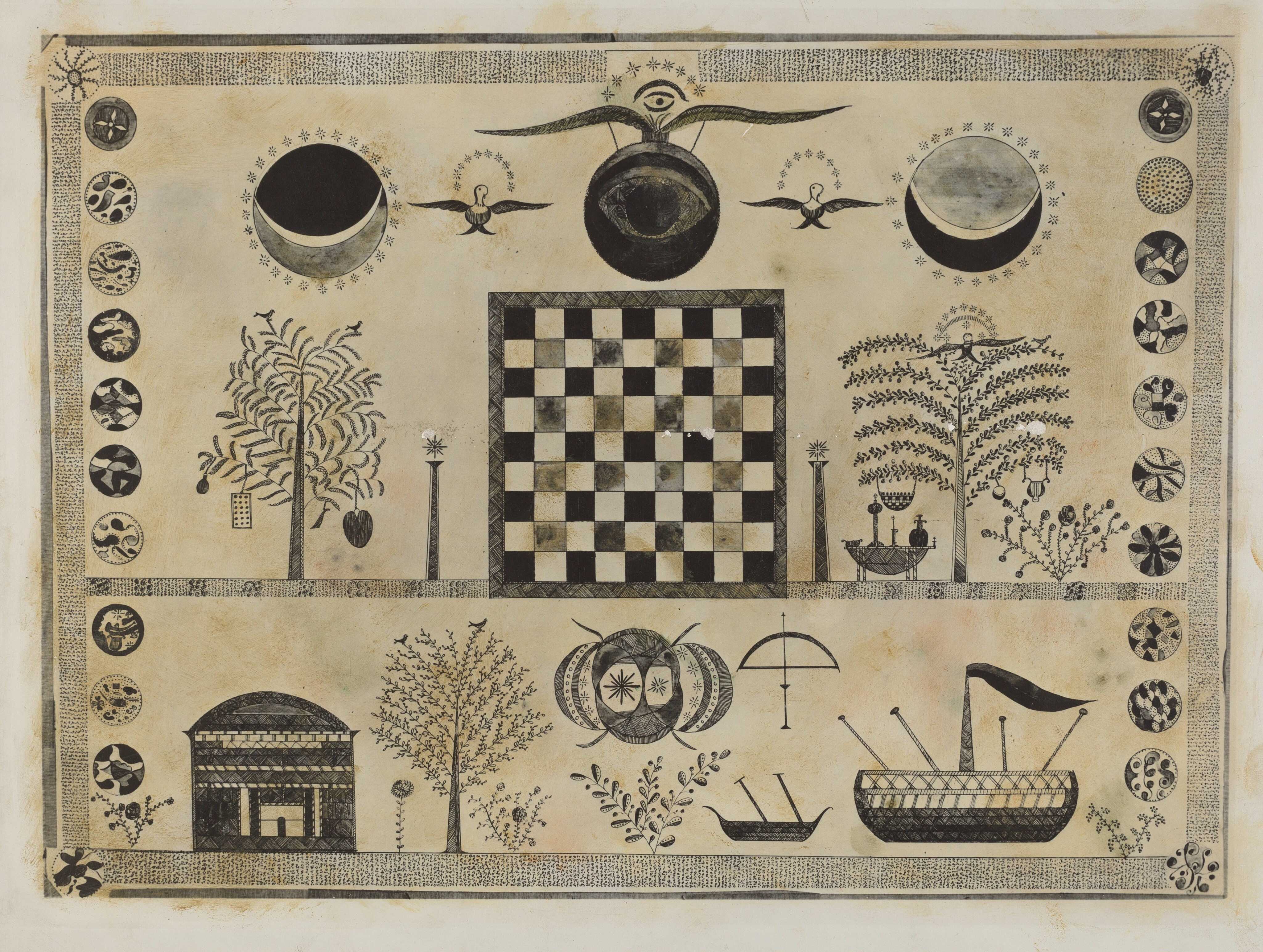 キャシー・ジェイコブセンのシェーカー風景画 k.Jacobsen shaker Shaker Visionary Image by American 20th Century