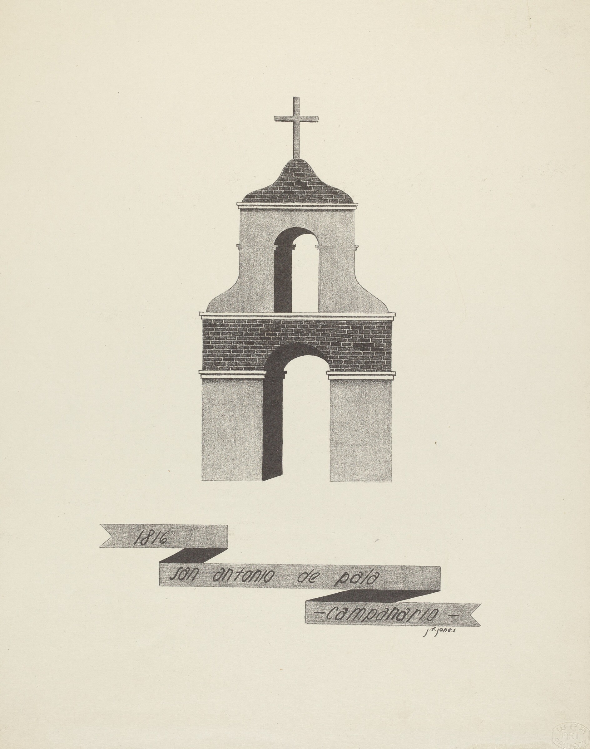 San Antonio de Pala - Campanario, James Jones, 1935/1942