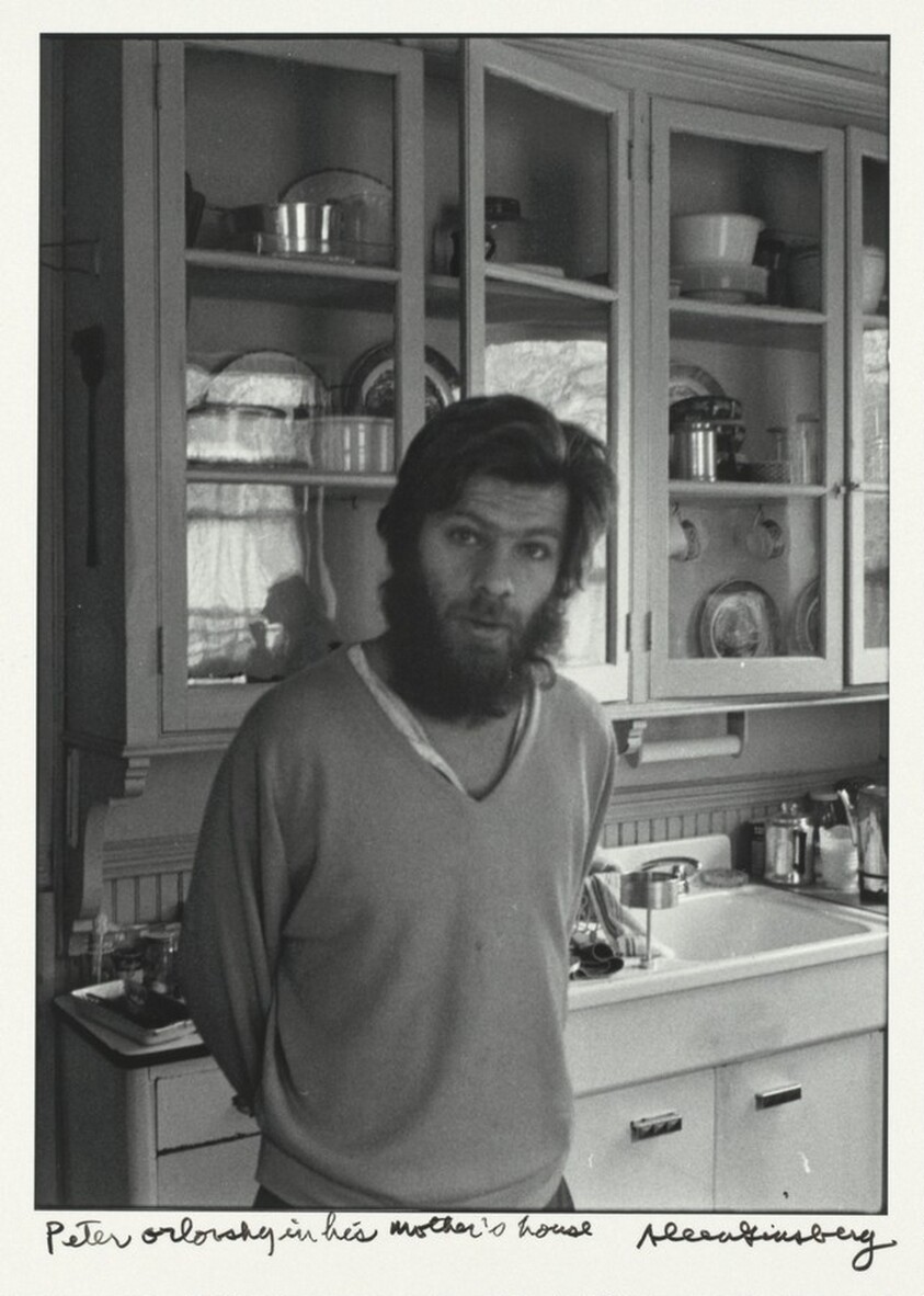 Peter Orlovsky in his mother's house