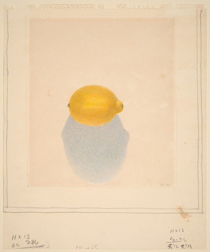 Study for "Lemon"