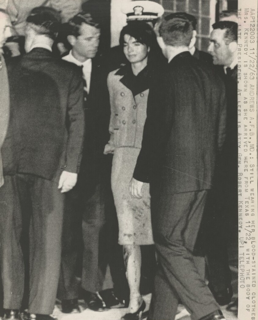 Title from caption on object: “Still Wearing Her Blood-Stained Clothes...”