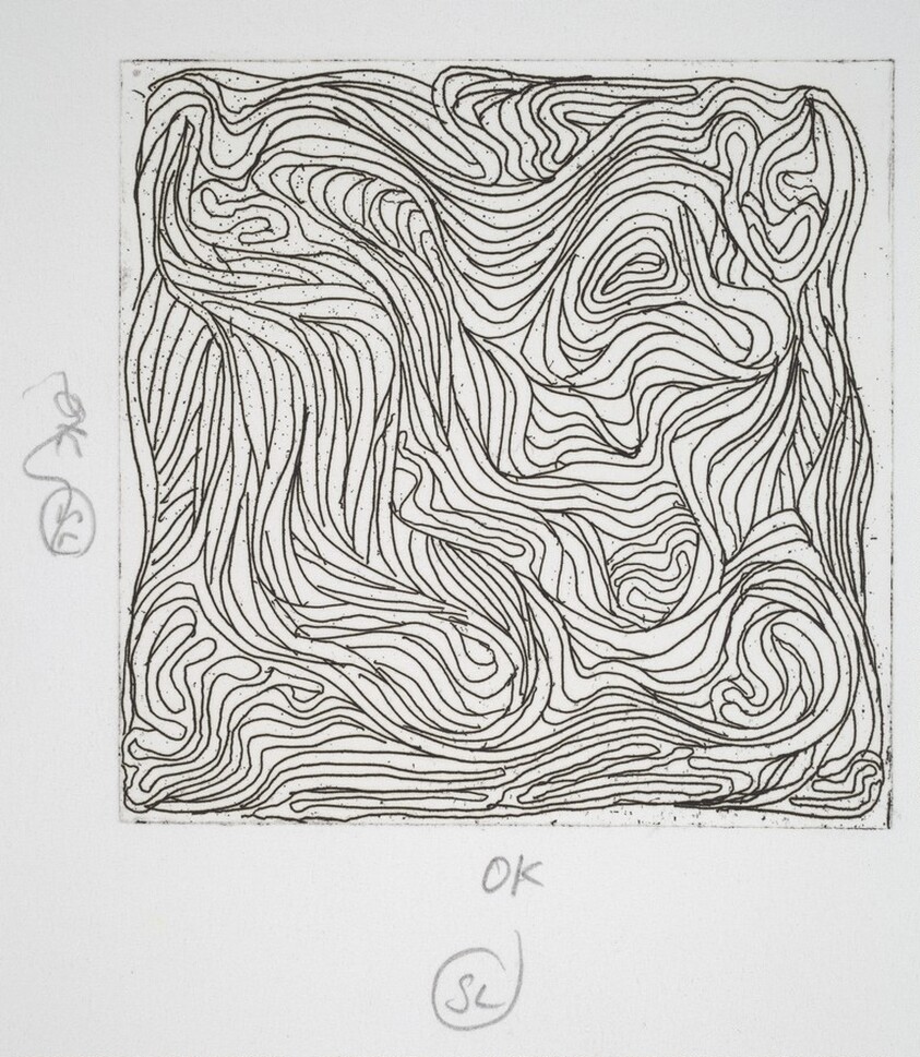 Eight Small Etchings/Black & White No. 8