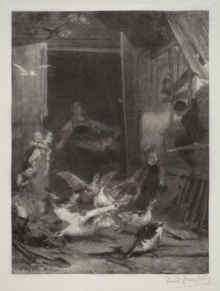 Untitled (Farm Scene)