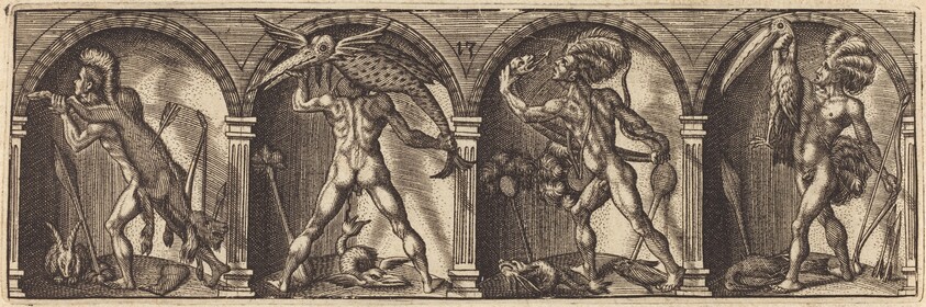 Les divers pourtraicts et figures XIII