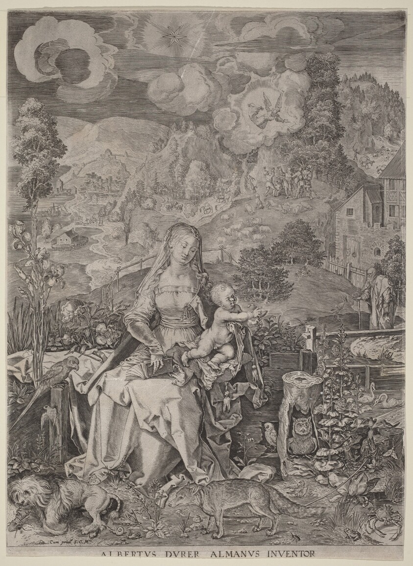 Virgin and Child in a Landscape