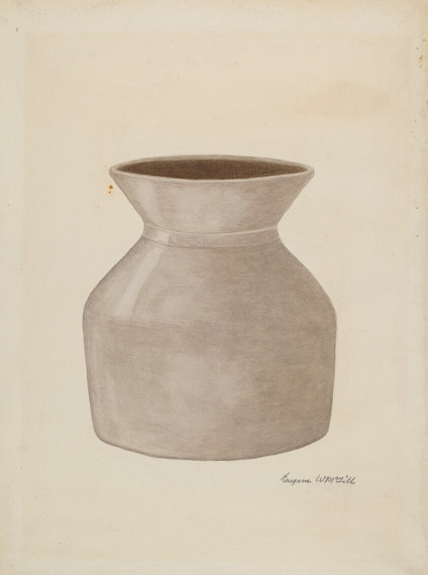 Stoneware Jar