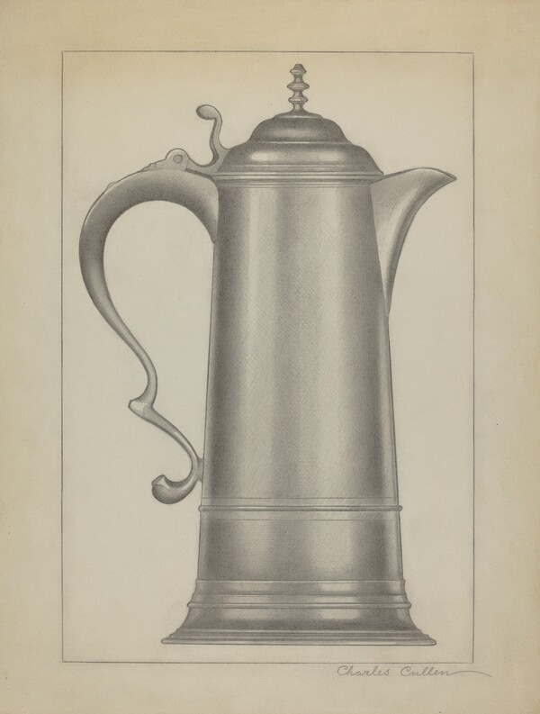 Pewter Flagon