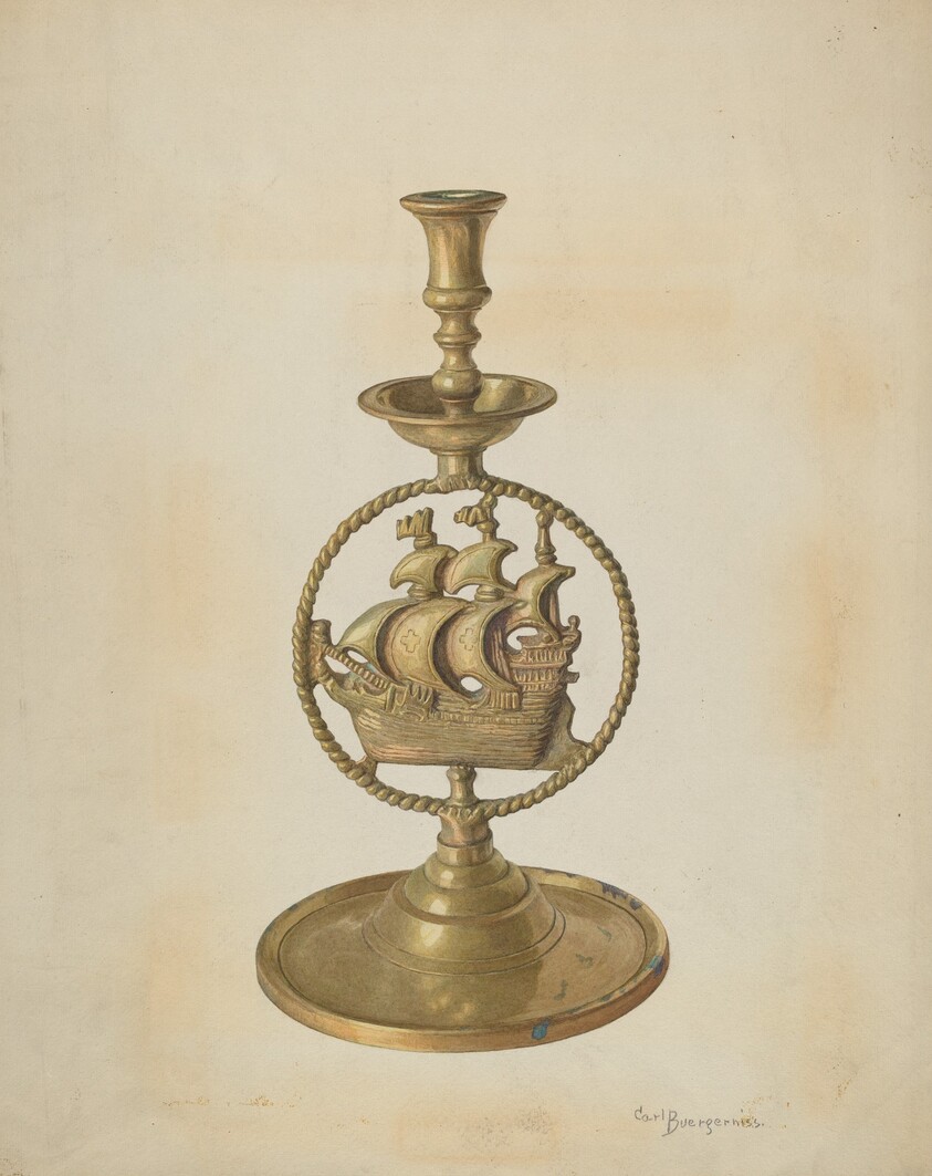 Brass Candlestick