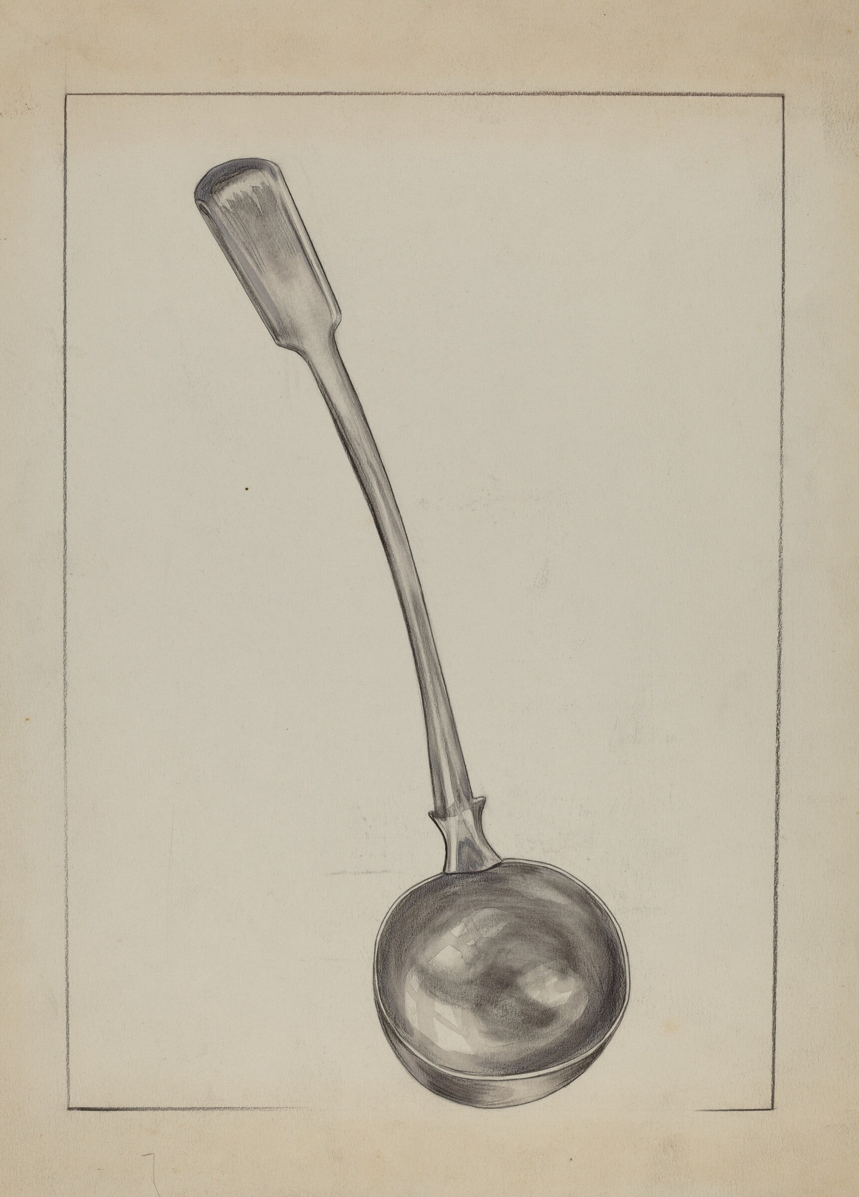 Pewter Ladle, Matthew Mangiacotti, c. 1936