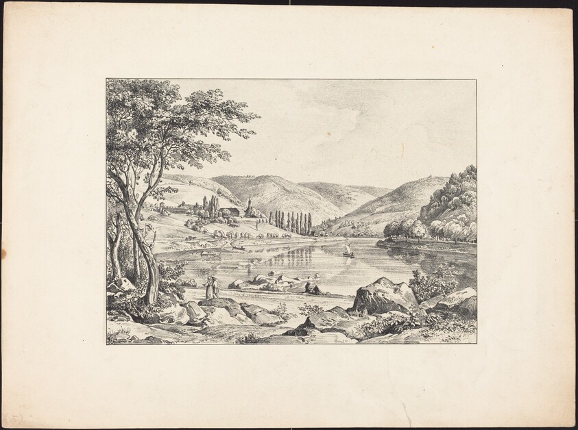 The Convent of Neuburg from Haarlass