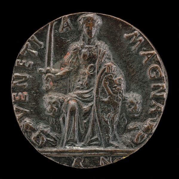 Venetia and Two Furies [reverse]