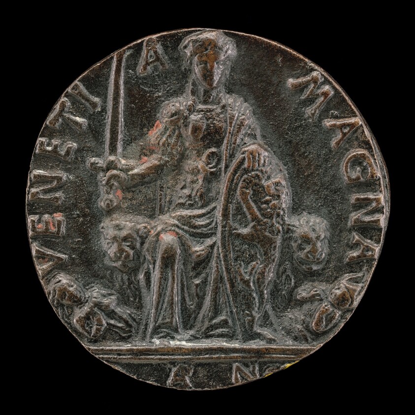 Venetia and Two Furies [reverse]