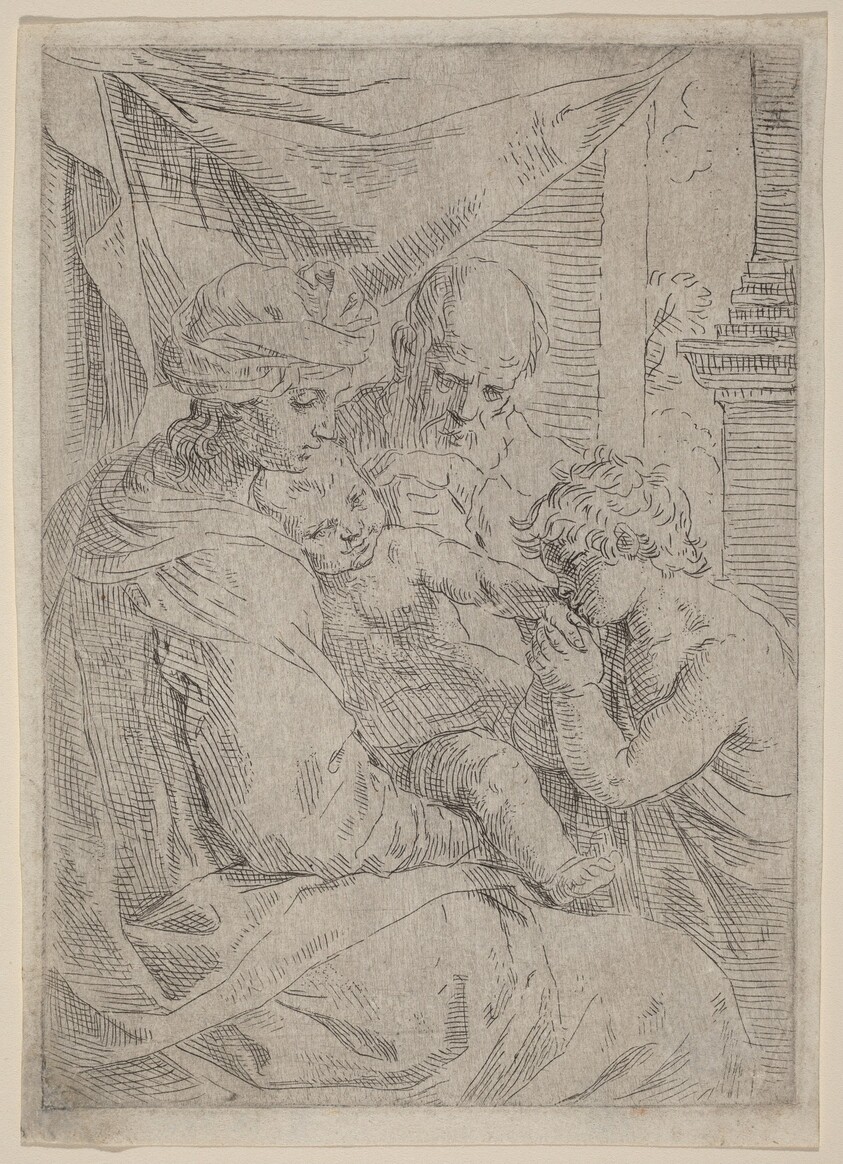 The Virgin and Child with Saint John